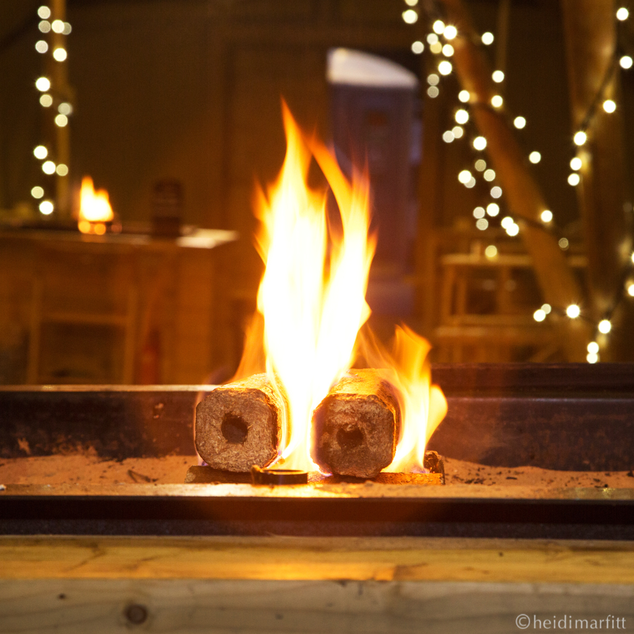 teepee fire pit